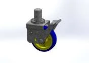 125 mm (5-Inch) Scaffold Caster — part 5061