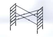 7 Rung Double-Width 2.5M Assembly — part 9918